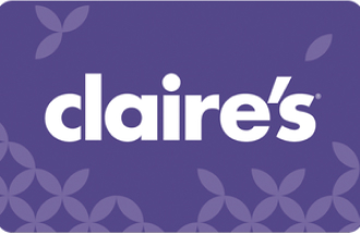 Claire's gift cards and vouchers