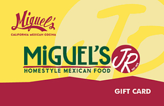 Miguel's Restaurant gift cards and vouchers