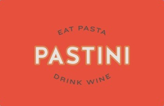 Pastini Pastaria gift cards and vouchers