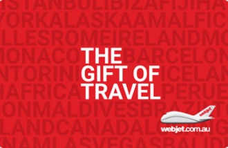 Webjet Australia gift cards and vouchers