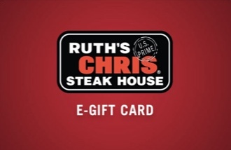 Ruth's Chris Steak House gift cards and vouchers