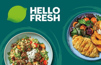 Hello Fresh Australia gift cards and vouchers