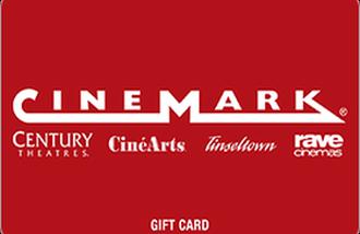 Cinemark USA gift cards and vouchers