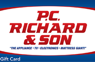 P.C. Richard and Son USA gift cards and vouchers