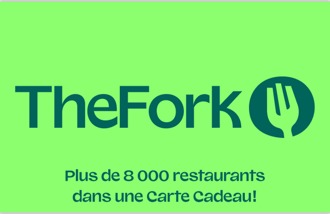 TheFork France gift cards and vouchers