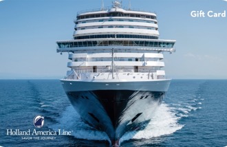 Holland America Line gift cards and vouchers