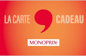 Monoprix France gift cards and vouchers