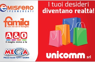 Unicomm Italy gift cards and vouchers