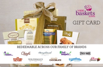 1-800-Baskets USA gift card