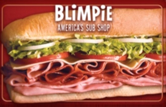 Blimpie USA gift cards and vouchers