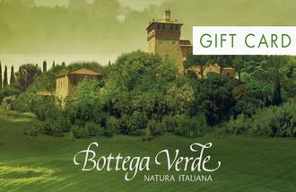 Bottega Verde Italy gift card