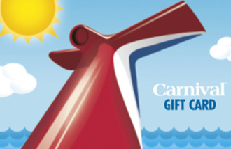 Carnival Cruise Lines USA gift card Carnival Cruise Lines USA gift cards and vouchers