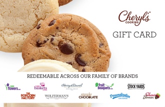Cheryl's Cookies USA gift card Cheryl's Cookies USA gift cards and vouchers