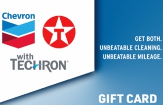 Chevron Texaco USA gift card
