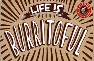 Chipotle USA gift card Chipotle USA gift cards and vouchers