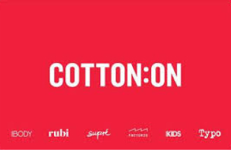 Cotton On Body Australia gift card Cotton On Body Australia gift cards and vouchers