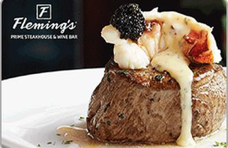 Fleming's Prime Steakhouse & Wine Bar USA gift card Fleming's Prime Steakhouse & Wine Bar USA gift cards and vouchers