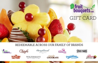 Fruit Bouquets USA gift card Fruit Bouquets USA gift cards and vouchers