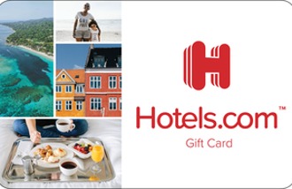 Hotels.com USA gift card Hotels.com USA gift cards and vouchers