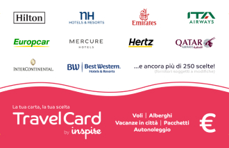 Inspire TravelCard Italy gift card
