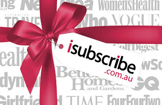 iSubscribe Australia gift card iSubscribe Australia gift cards and vouchers
