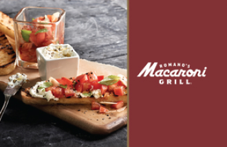 Romano's Macaroni Grill USA gift card Romano's Macaroni Grill USA gift cards and vouchers