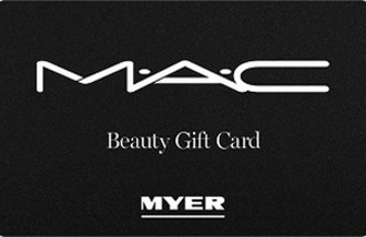 MAC by Myer Australia gift card