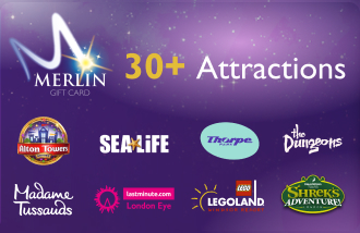 Merlin UK Attractions gift card Merlin UK Attractions gift cards and vouchers