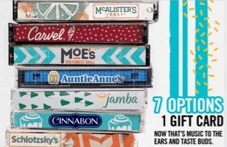 Mix It Up USA gift card Mix It Up USA gift cards and vouchers