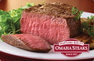 Omaha Steaks USA gift card Omaha Steaks USA gift cards and vouchers