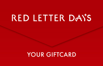 Red Letter Days UK gift card