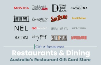 Restaurants & Dining Australia gift card Restaurants & Dining Australia gift cards and vouchers