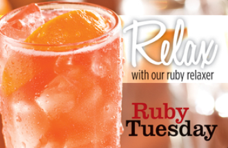 Ruby Tuesday USA gift card Ruby Tuesday USA gift cards and vouchers