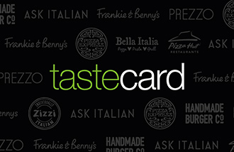 Tastecard UK gift card