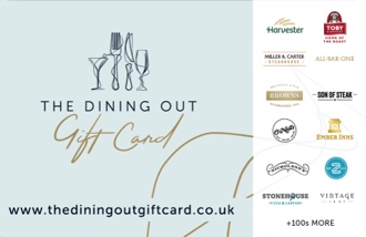 The Dining Out Gift Card UK gift card