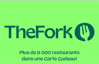TheFork France gift card