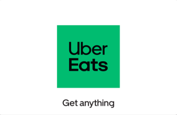Uber Eats UK gift card