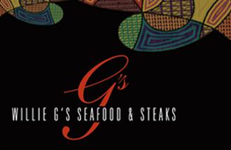Willie G's Seafood & Steaks USA gift card Willie G's Seafood & Steaks USA gift cards and vouchers