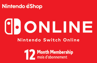 Nintendo Switch Online Canada gift card Nintendo Switch Online Canada gift cards and vouchers