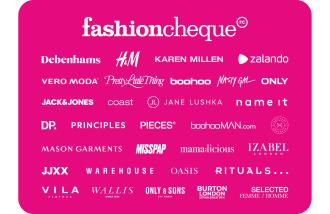 Fashioncheque UK gift card