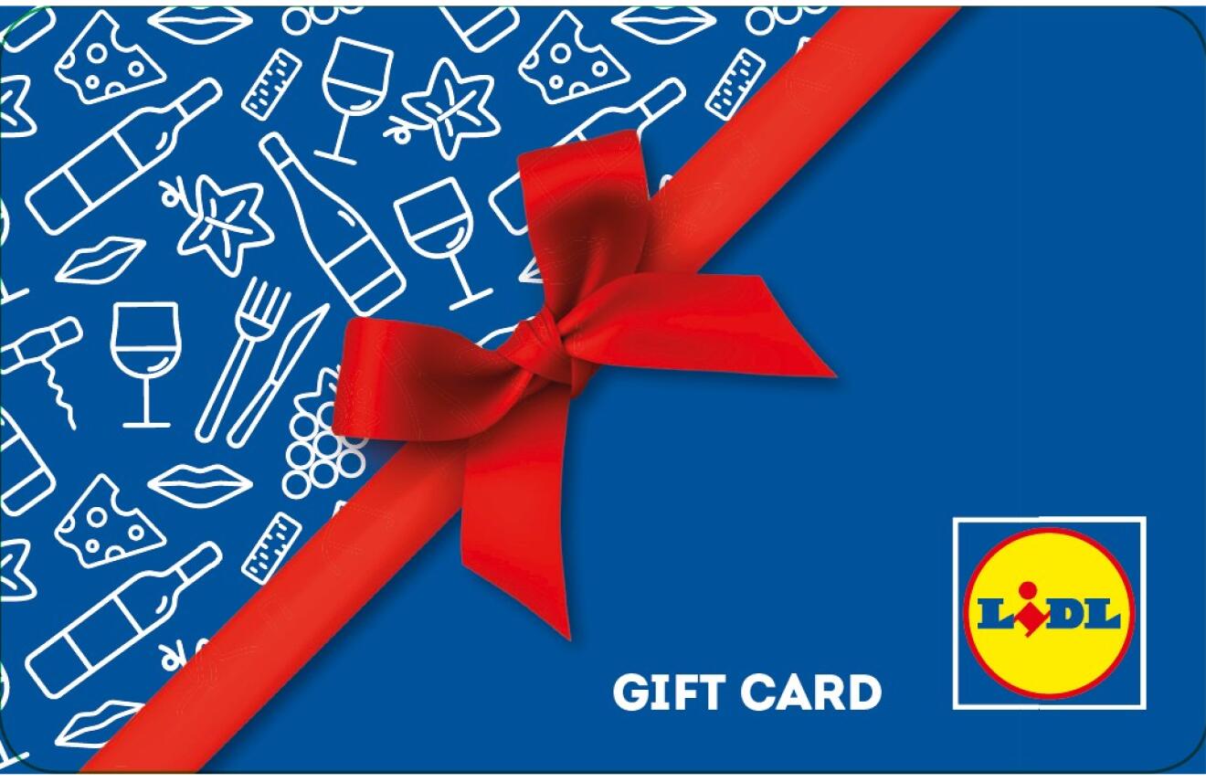 Lidl Ireland gift card