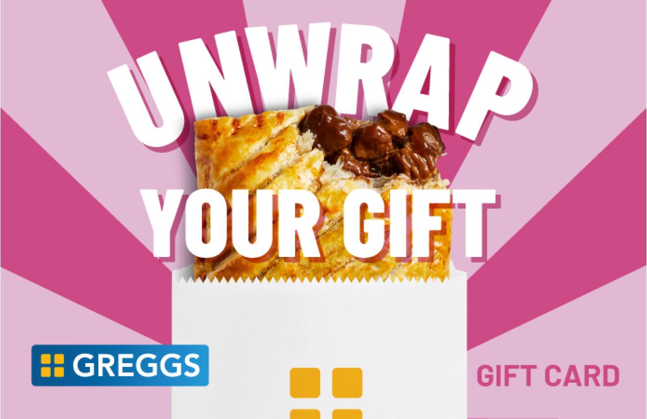 Greggs UK gift card
