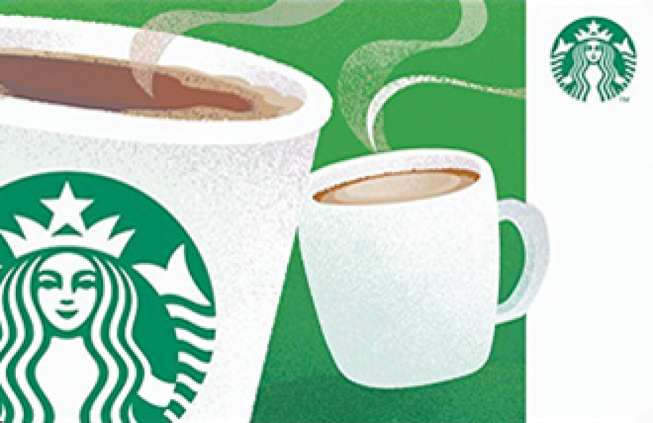 Starbucks UK gift card