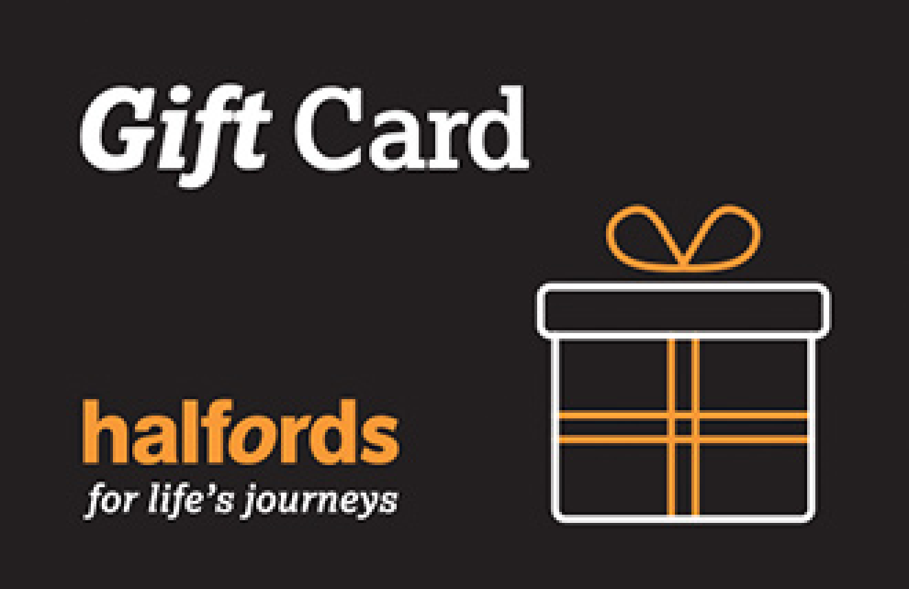 Halfords UK gift card