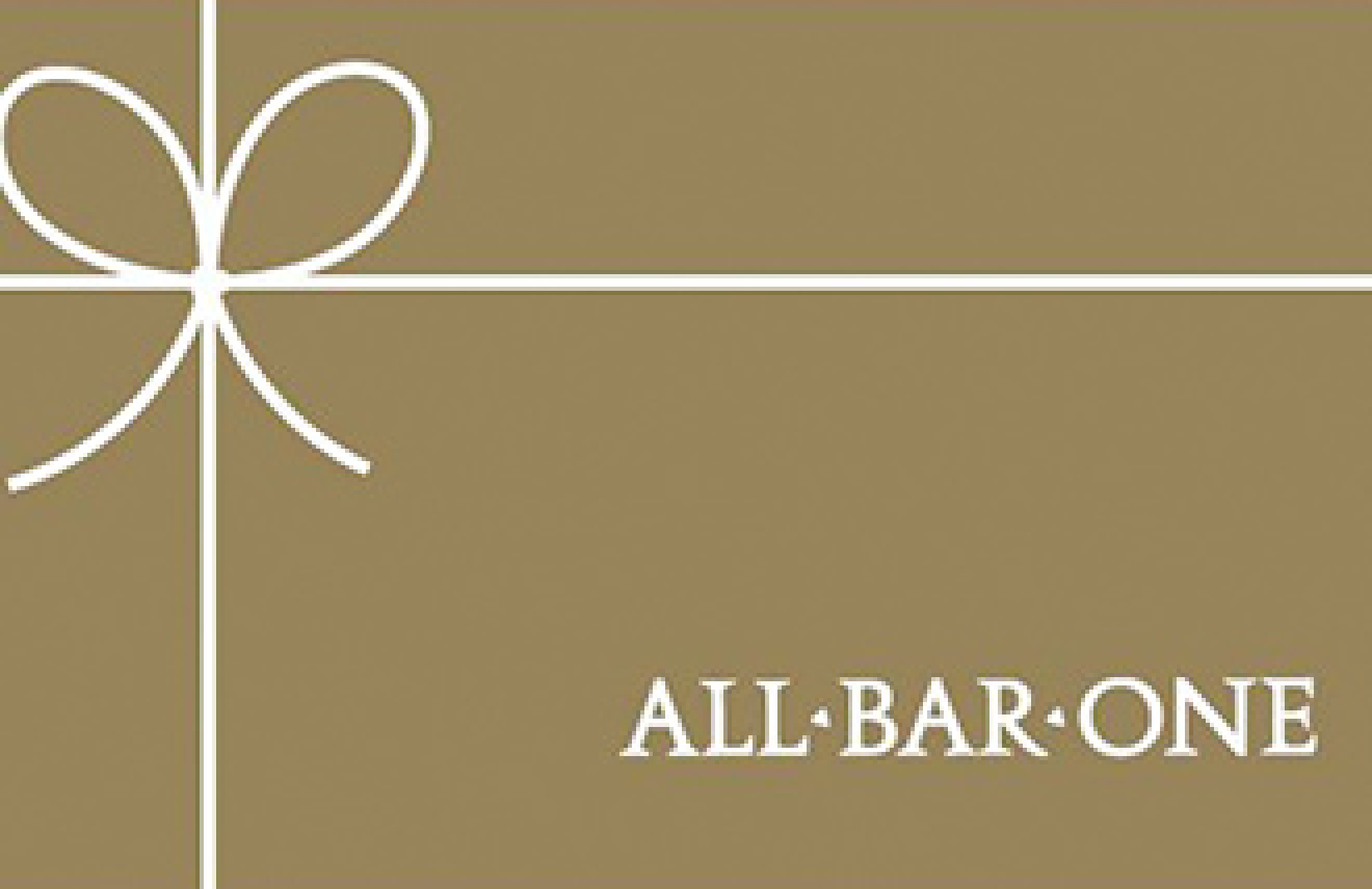 All Bar One UK gift card