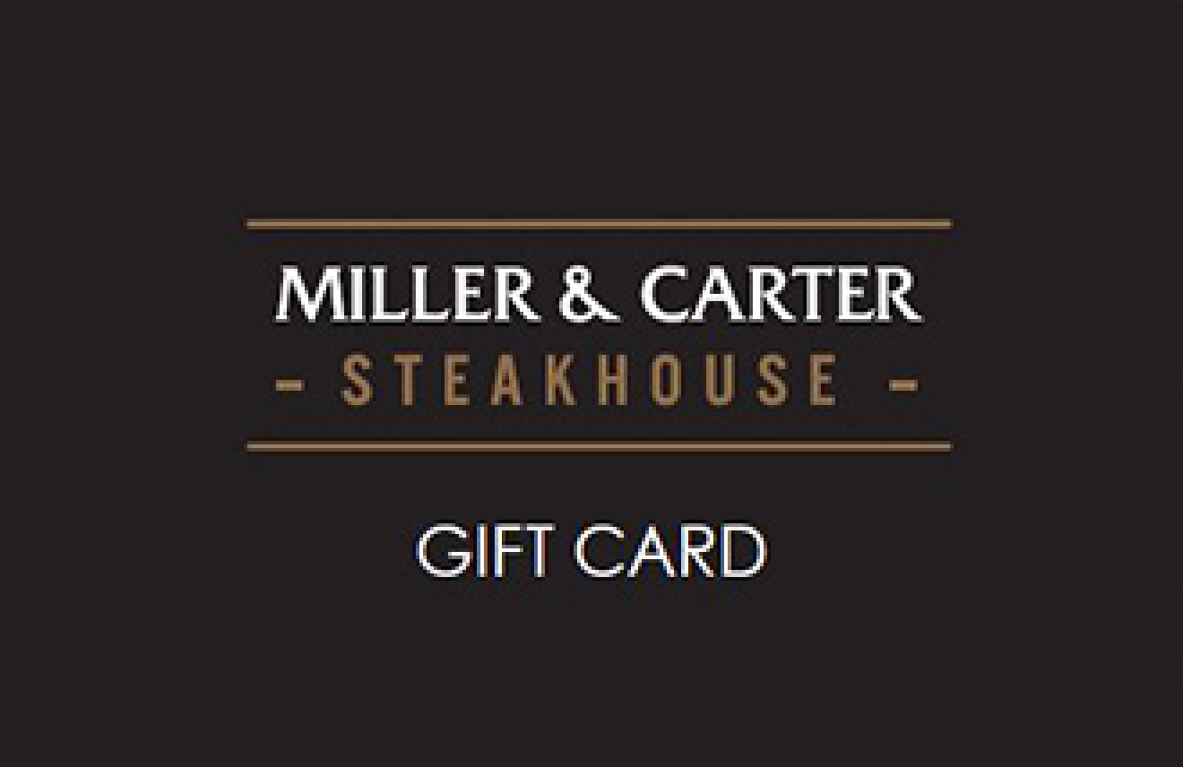 Miller & Carter Steakhouse UK gift card