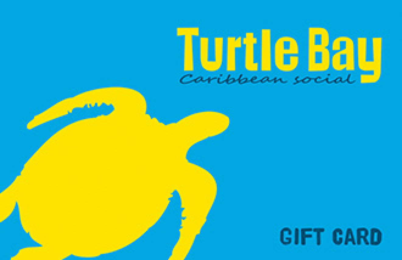 Turtle Bay UK gift card