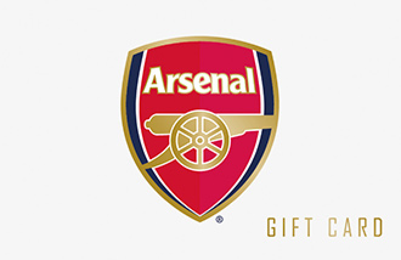 Arsenal UK gift card