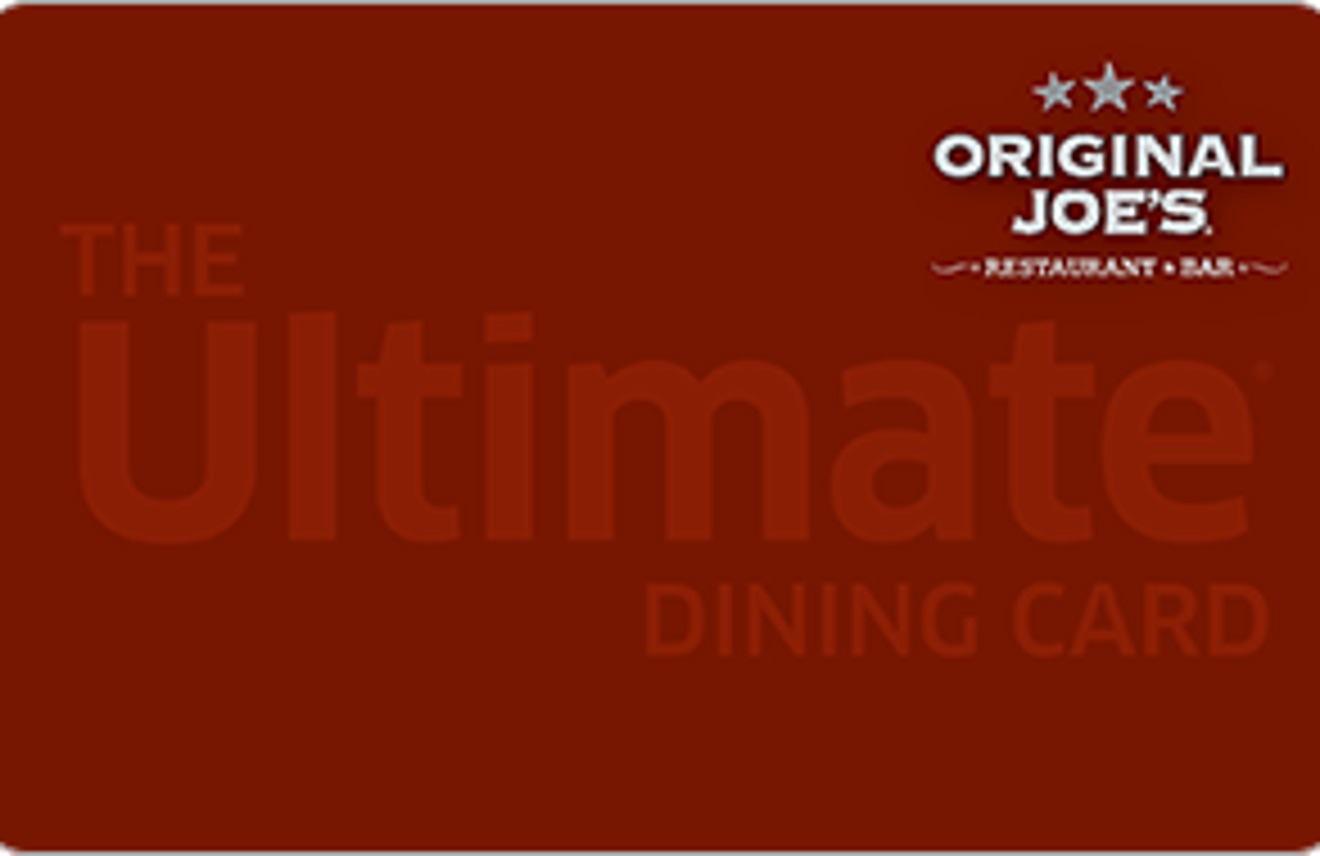 Original Joe's - Ultimate Dining Card Canada gift card