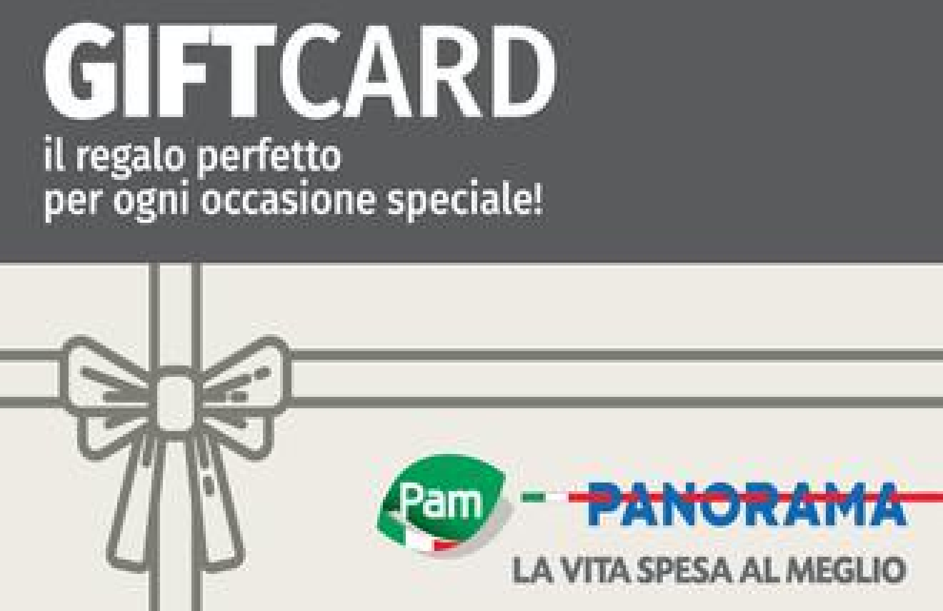 Pam Panorama Italy gift card